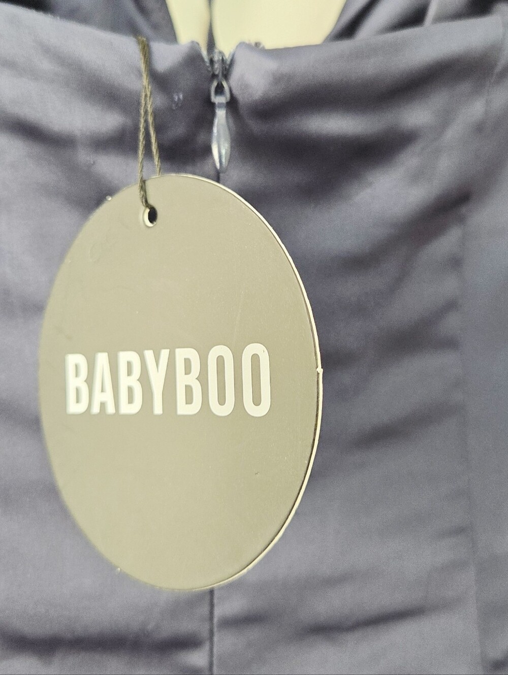 Babyboo Cartia Mini Dress Navy Cartia Size XS - Picture 5 of 7